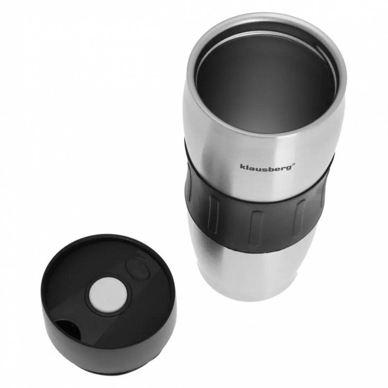 Tazza termica isolata Klausberg KB-7100 da 380 ml con tappo Click-Clack