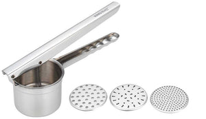 Schiacciapatate in acciaio Kinghoff KH-1268 con setacci intercambiabili