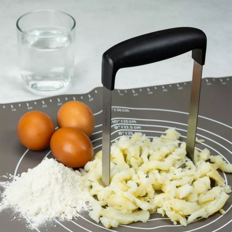 Schiacciapatate Kinghoff KH-1270 in acciaio inox con manico antiscivolo