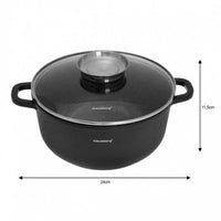 Klausberg KB-7359 Set di pentole rivestite in granito da 8 pezzi