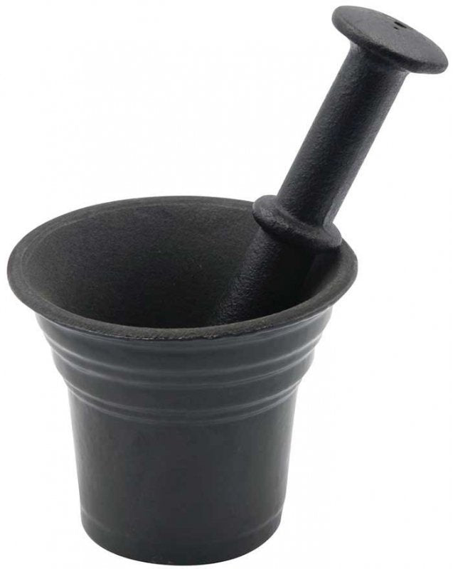 Mortaio in ghisa Kinghoff KH-1196 per macinare spezie ed erbe aromatiche