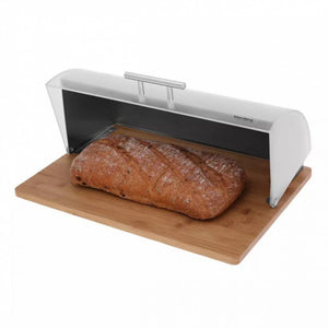 Klausberg KB-7096 Portapane in legno acrilico con design ermetico