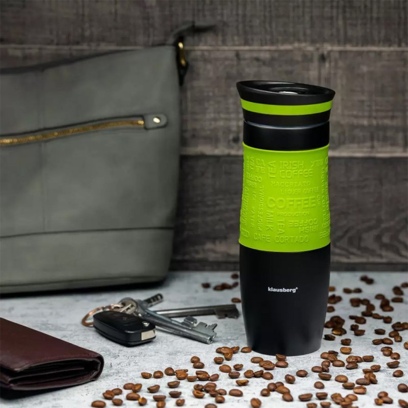 Klausberg KB-7102 Tazza termica a doppia parete in acciaio inossidabile da 500 ml