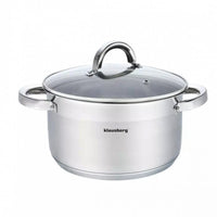 Klausberg KB-7126 Pentola moderna multistrato con coperchio 24 cm