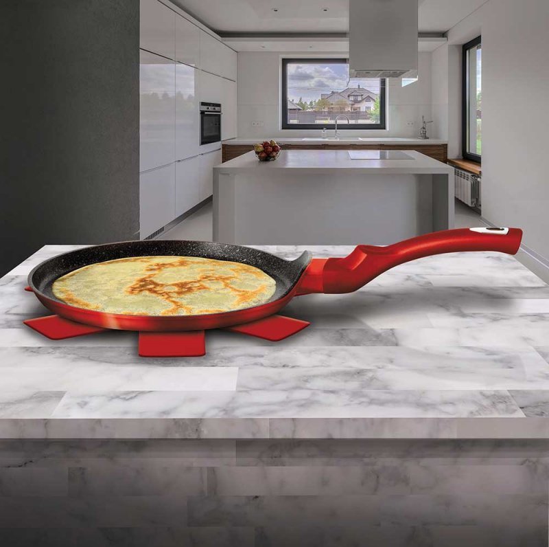 Berlinger haus BH-1272 Teglia per pancake rivestita in granito 25 cm
