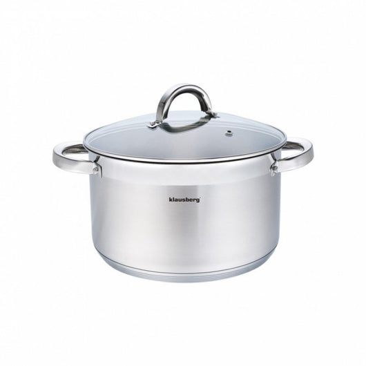 Klausberg KB-7128 Pentola moderna multistrato con coperchio 28 cm