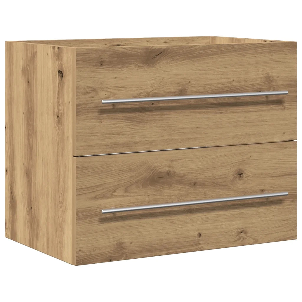 vidaXL Mobile Lavabo Bagno Artigianale 60x38,5x48 cm Legno Multistrato
