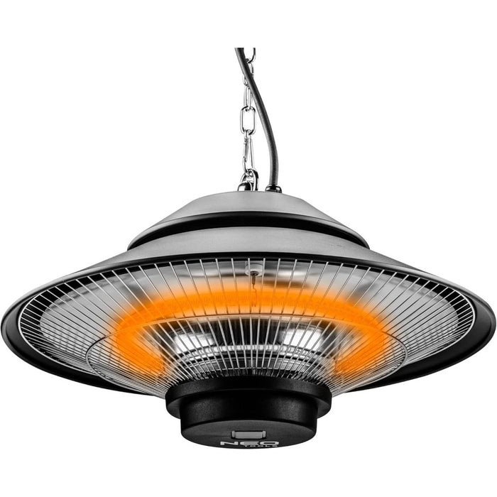 Topex 90-034 riscaldatore ad inf nfrarossi 1500w ip34 lampada ds