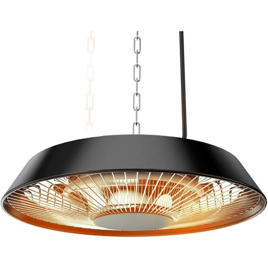 Topex 90-037 riscaldatore a soff ffitto 1500w aluminio senza tele