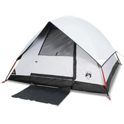 Tenda campeggio | Tenda da campo a Cupola 2 Persone Bianca Tessuto Impermeabile