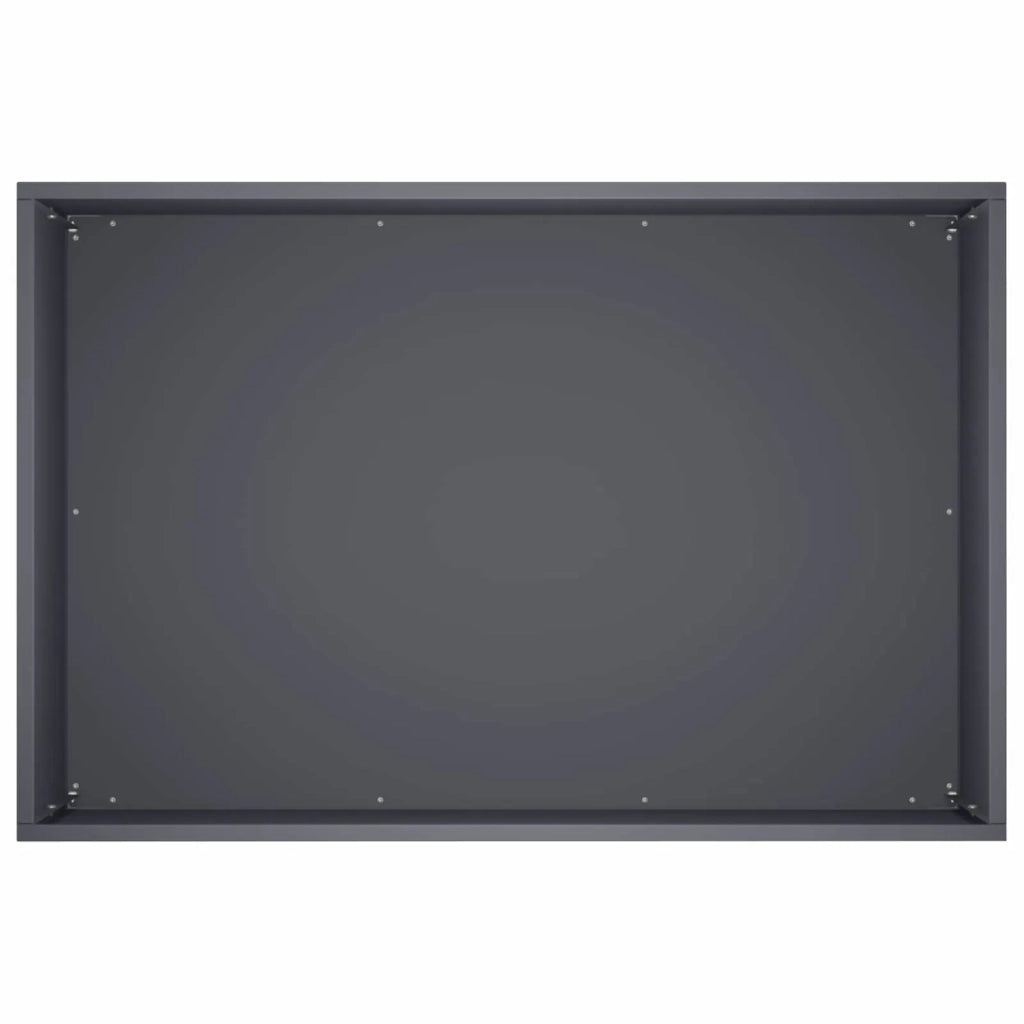 Vaso da giardino Antracite 60 x 40 x 40 cm 8005684