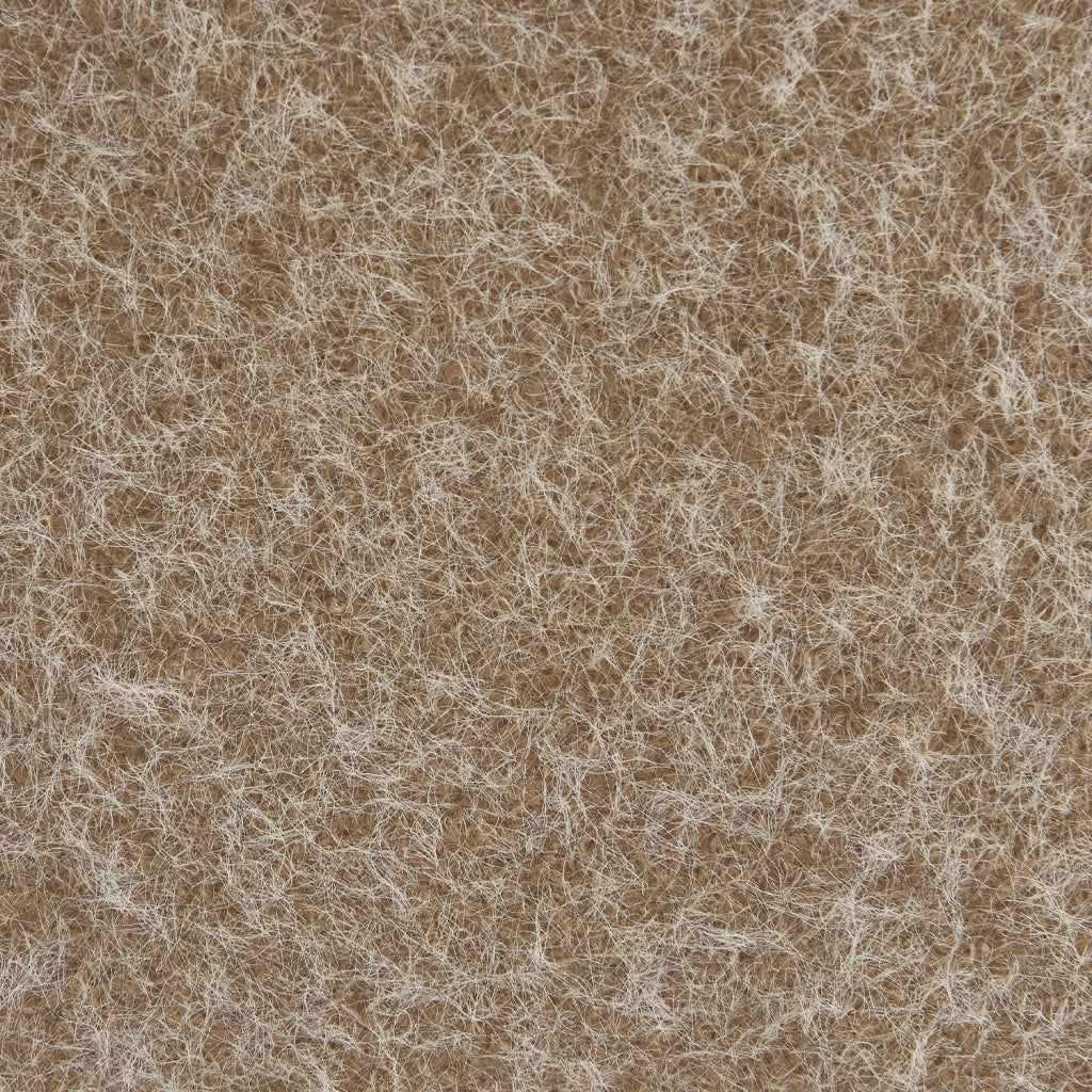 Divano modulare tessuto effetto alpaca, 3 posti, beige