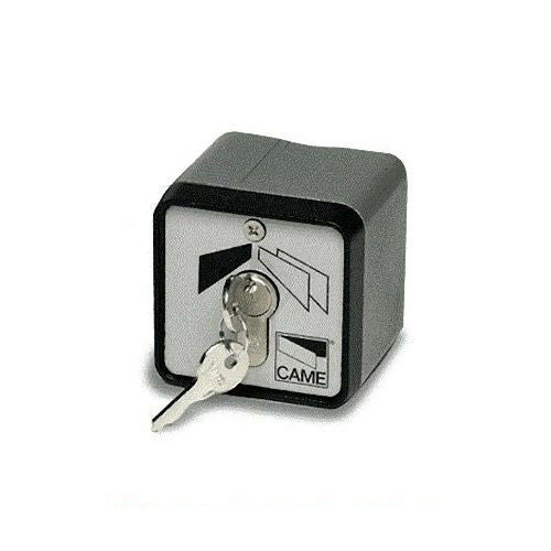 SELETTORE A CHIAVE DA ESTERNO CON CUSTODIA E CILINDRO SERRATURA DIN CAME SET-E