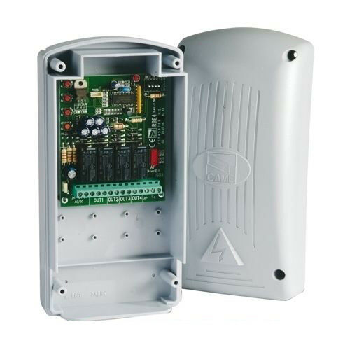 MODULO RADIO QUADRICANALE ESTERNO IP54 SISTEMA TOP 868,35 MHZ CAME 806RV-0010