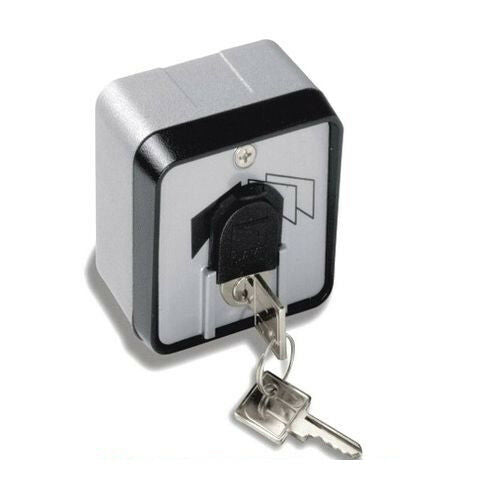 SELETTORE CHIAVE ESTERNO + CUSTODIA + PROTEZIONE + CILINDRO SERRATURA CAME SET-J