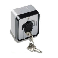 SELETTORE CHIAVE ESTERNO + CUSTODIA + PROTEZIONE + CILINDRO SERRATURA CAME SET-J