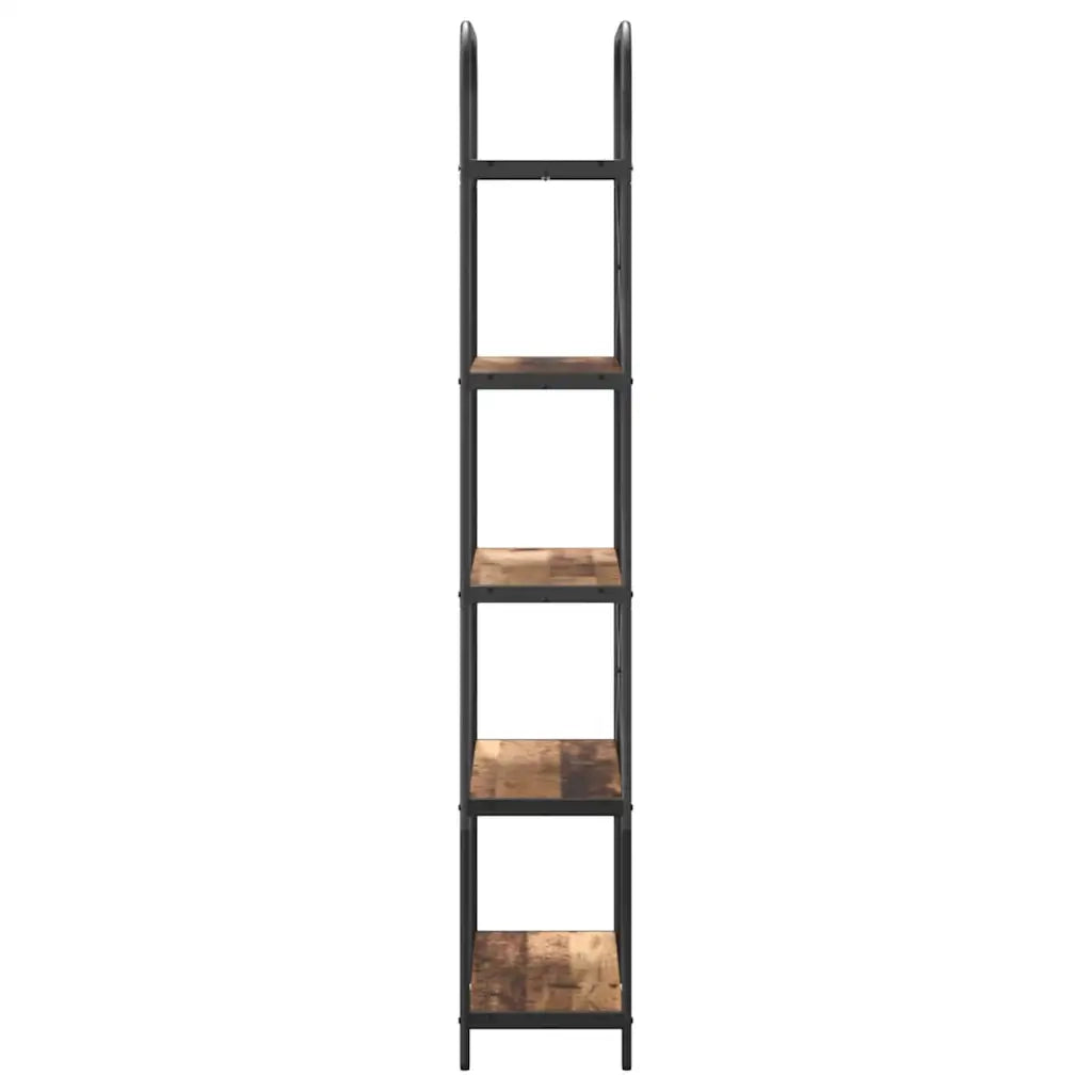 Libreria-Scaffale per Libri-Mobile di Stoccaggio Legno vecchio 80 x 30 x 183 cm Legno multistrato 755506