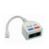 SDOPPIATORE LINEA TELEFONICA USCITA RJ11 MORSETTO PER HSCU2GC HSCU2C NICE HSA2