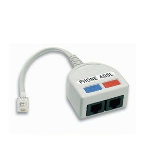 SDOPPIATORE LINEA TELEFONICA USCITA RJ11 MORSETTO PER HSCU2GC HSCU2C NICE HSA2