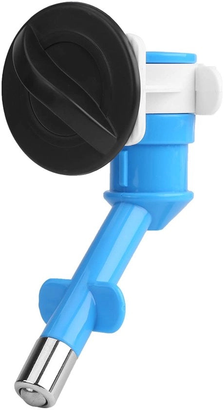 Dispensatore d'acqua per animali - Adatto per cani gatti conigli hamster - Manuale - Blu - Mod.  - Cod.
