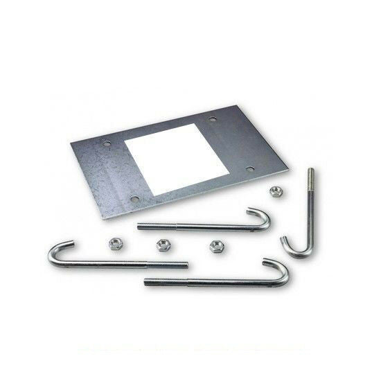 BASE DI ANCORAGGIO CON ZANCHE NICE XBA16 PER SISTEMI S/M/L BAR