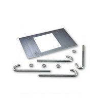 BASE DI ANCORAGGIO CON ZANCHE NICE XBA16 PER SISTEMI S/M/L BAR