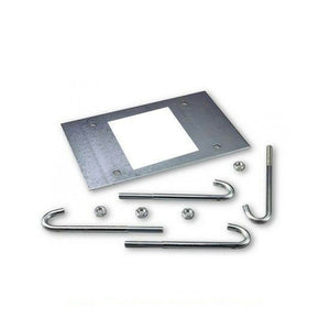 BASE DI ANCORAGGIO CON ZANCHE NICE XBA16 PER SISTEMI S/M/L BAR