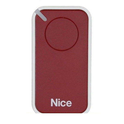 NICE INTI1R TRASMETTITORE 1 CANALE 433,92 MHZ COLORE ROSSO ERA INTI