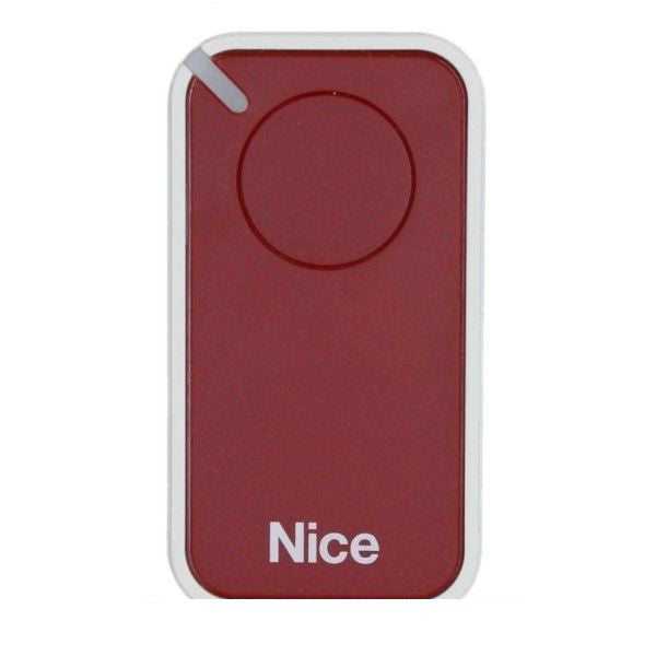 NICE INTI1R TRASMETTITORE 1 CANALE 433,92 MHZ COLORE ROSSO ERA INTI