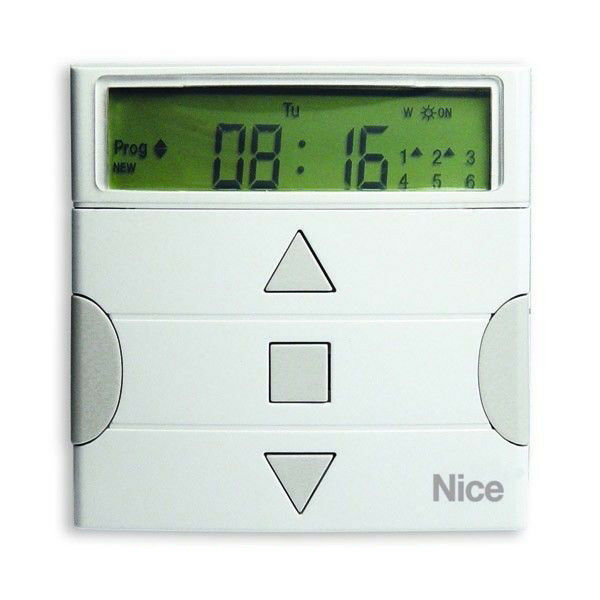 NICE PLANOTIME PROGRAMMATORE ORARIO SETTIMANALE VIA RADIO PER GRUPPI AUTOMAZIONE