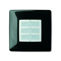 NICE WRB NICEWAY-OPLA SUPPORTO A PARETE RETTANGOLARE NERO OPLA