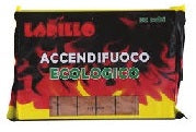 LAPILLO ACCENDIFUOCO ECOLOGICO SCT.32 CUB. GR.160 confezione da CONFEZIONE 30