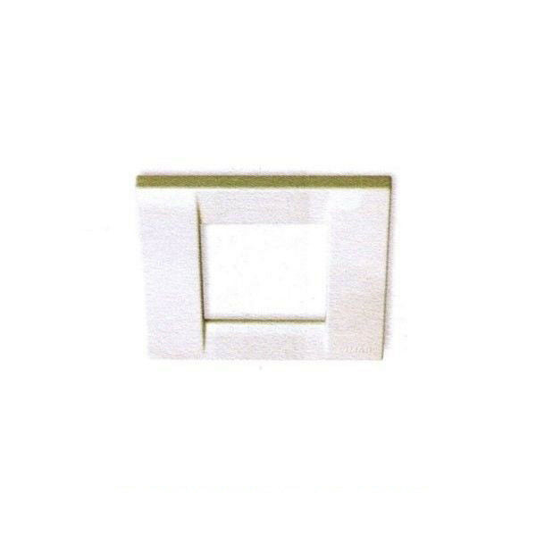 NICE 565.17097/04 PLACCA RETTANGOLARE 1 MODULO BIANCO AUTOMATISMI AUTOMAZIONE