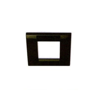 NICE 565.17097/16 PLACCA RETTANGOLARE 1 MODULO NERO AUTOMATISMI AUTOMAZIONE