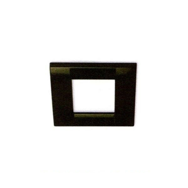 NICE 565.17097/16 PLACCA RETTANGOLARE 1 MODULO NERO AUTOMATISMI AUTOMAZIONE