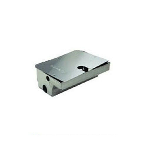 ROLLER BOX INOX CASSETTA DI FONDAZIONE IN ACCIAIO COPERCHIO GENIUS 58P0052
