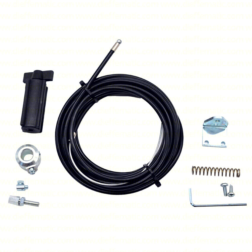 DISPOSITIVO SBLOCCO ESTERNO + CAVO E GUAINA 5 METRI X ATTUATORE 390 FAAC 401057