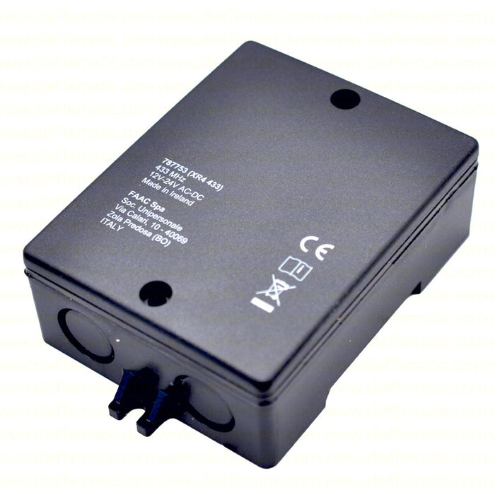RICEVENTE ESTERNA XR4 433 C 4 CANALI 433 MHZ 433MHZ SLH FAAC 787753 EX 787748