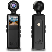 Trade Shop - Fotocamera Tascabile Wifi Action Camera Videocamera Portatile Registratore Multifunzione -