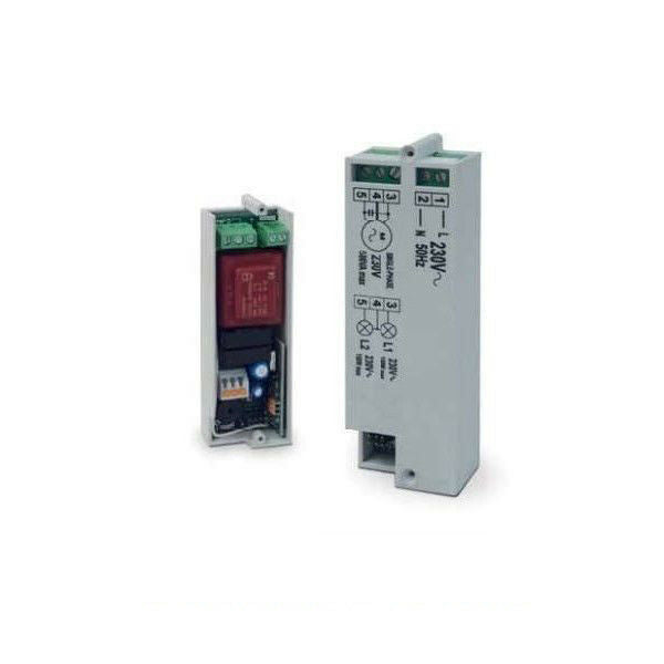 CENTRALINA DI COMANDO PER TAPPARELLE/SERRANDE CON RICEVENTE EDGE TELCOMA T10EDGE