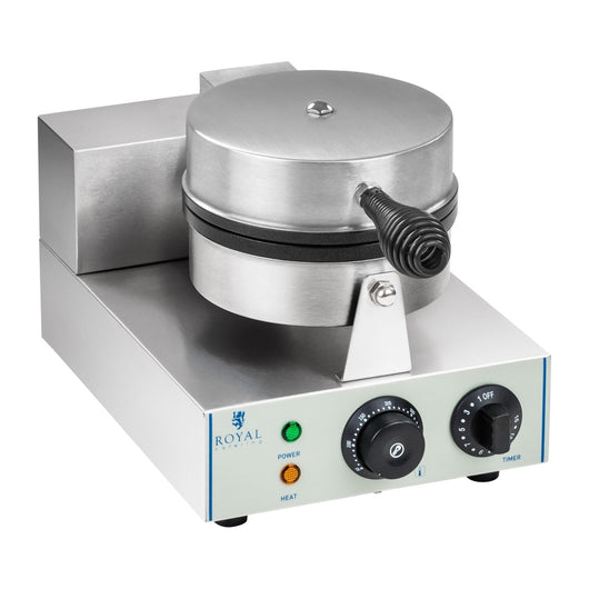 Waffle professionale tonda in teflon potenza 1 x 1.300 watt 3614057