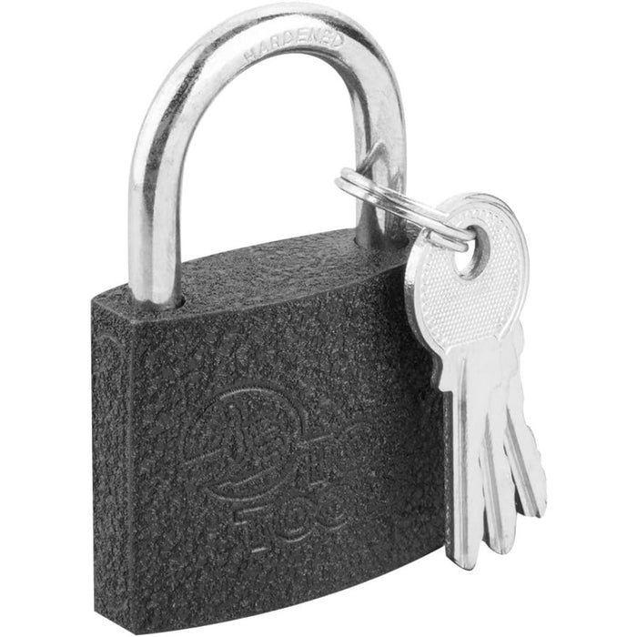 Topex 90u301 lucchetto ad arco i in ferro, 40 mm, 2 chiavi