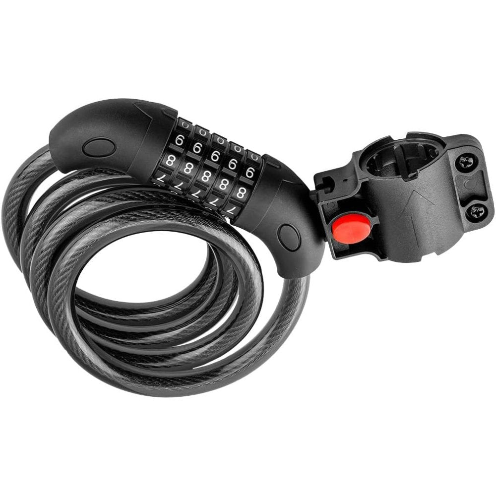 Topex 91-007 lucchetto per bicic icletta, cavo con codice ds