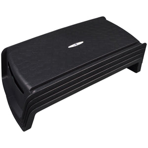 supporto per monitor in resina antiscivolo colore antracite cod:ferx.3713