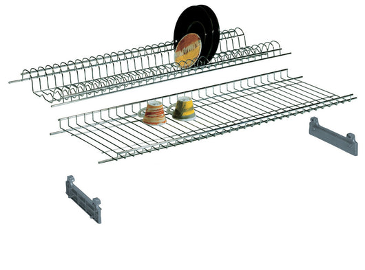 mensole colapiatti plastificati cm. 76 con supporti cod:ferx.37149