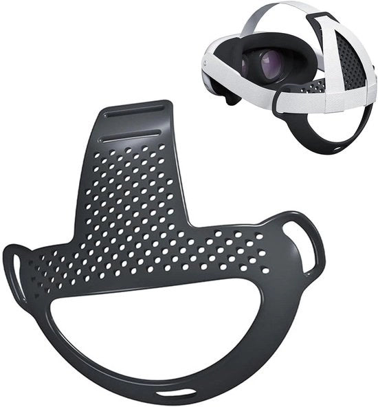 Cuscino Principale per Headset VR Meta Quest 3 Supporto Cinghia Sostituzione Pad Comodo Pad Extra Riduzione Pressione Torna Indietro Cinghia Accessori.