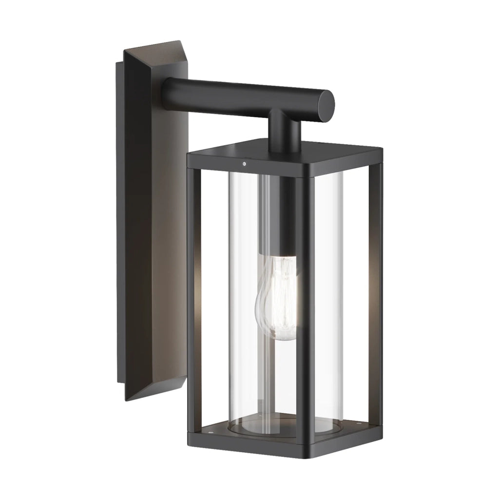 Maytoni applique moderna Cell 1 luce E27 IP65 grafite alluminio diffusore termoplastica