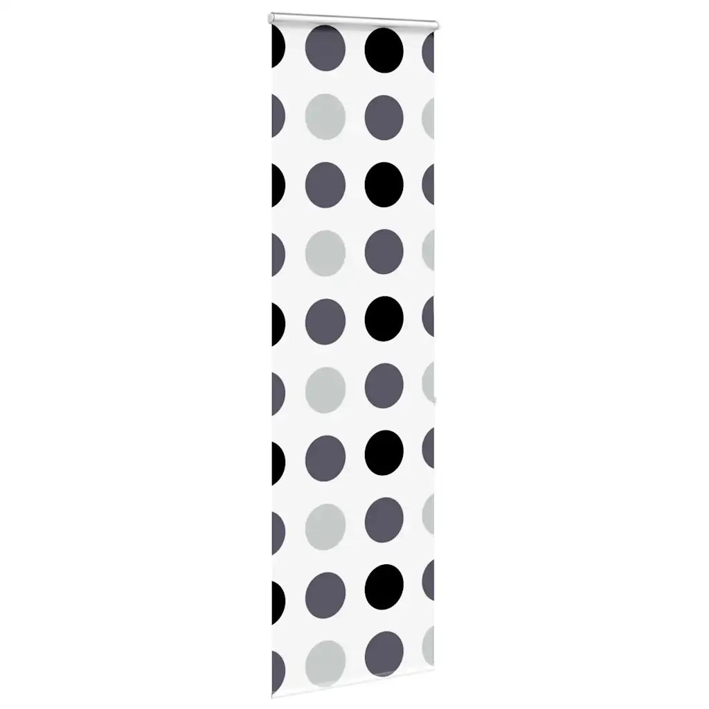 vidaXL Tenda a Rullo per Doccia Cassonetto 60x240 cm Larghezza Tessuto