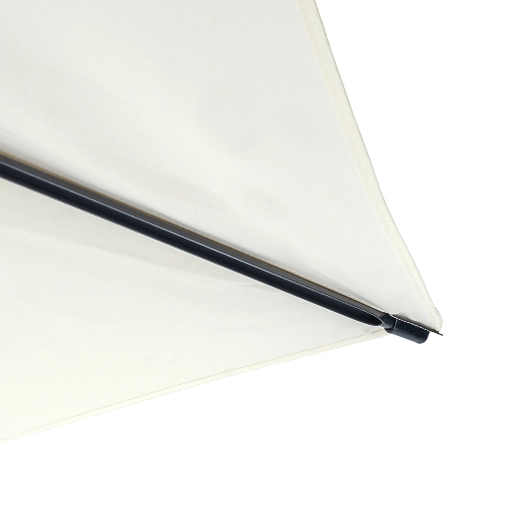 Ombrellone da giardino grande KADAX 210 cm, pieghevole, per balcone, con copertura rettangolare