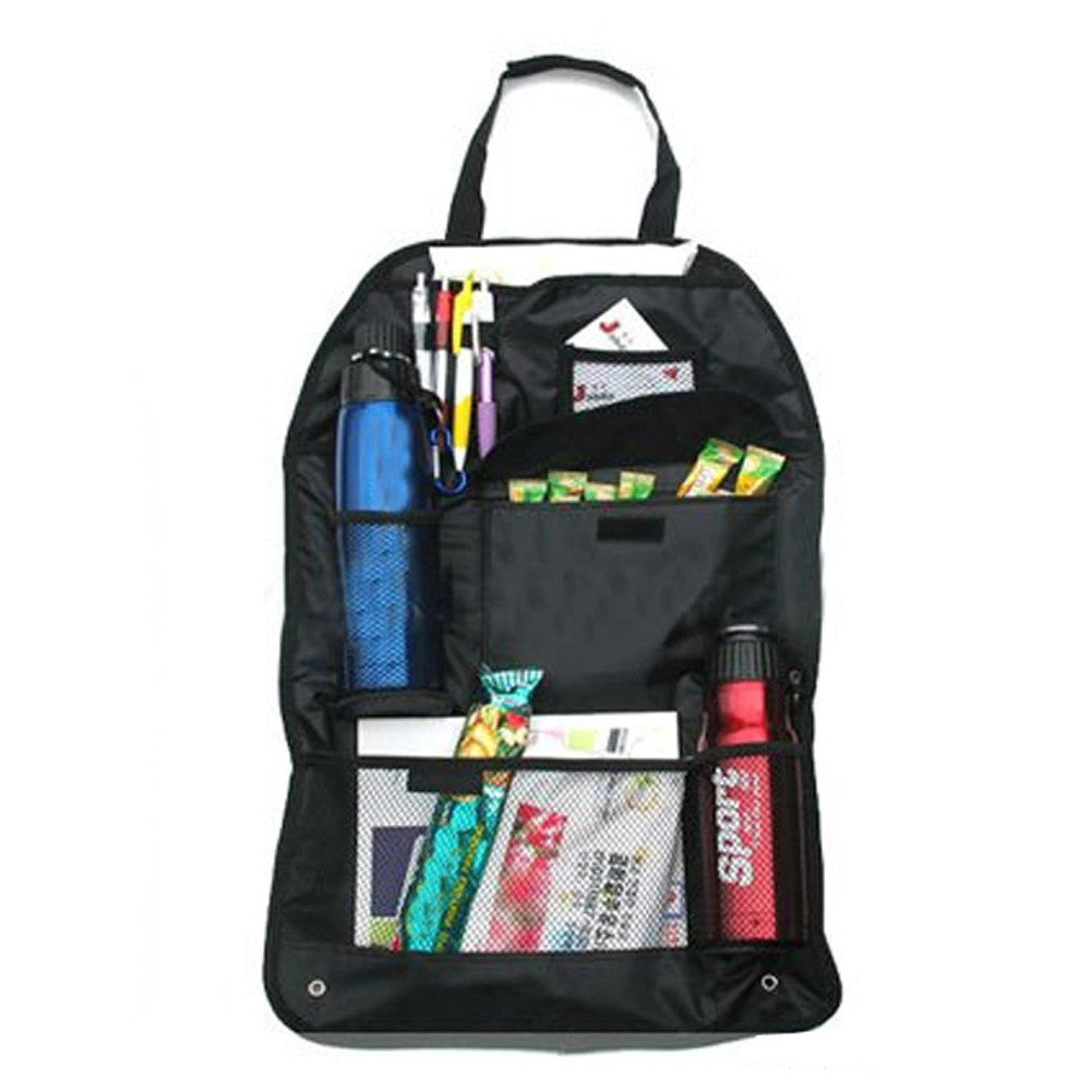 Trade Shop - Borsa Organizer Portaoggetti Porta Oggetti Per Auto Retro Sedile Poggiatesta Suv -